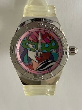 TechnoMarine Watch designed by artist Romero Britto